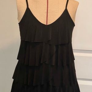 INC Dressy Blk Tank